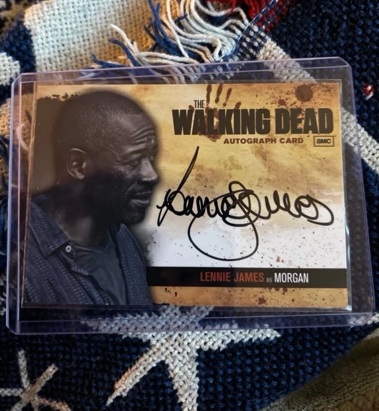 The Walking Dead Morgan Autograph Card