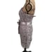 Adrianna Papell Strapless Lace Overlay Sheath Dress Grey Size 4