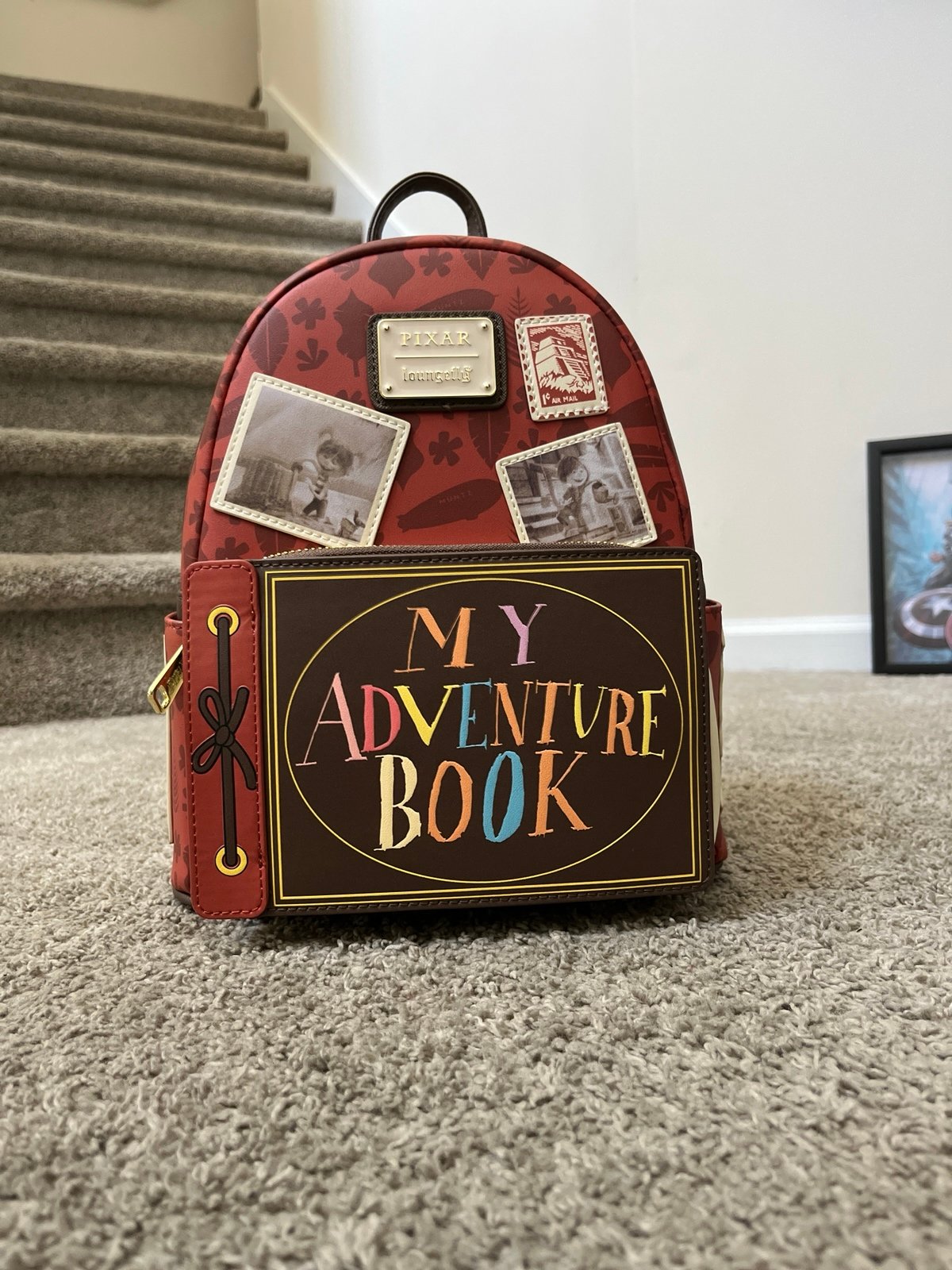 Loungefly Disney Pixar Up Adventure Book Mini Backpack
