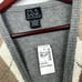 Jos. A. Bank Lambs Wool Preppy Sweater Long Sleeve Light Academia Argyle Gray
