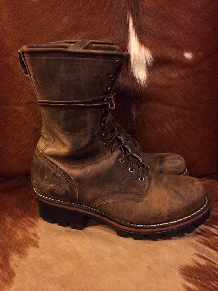 Vintage Double-H Logger Boots