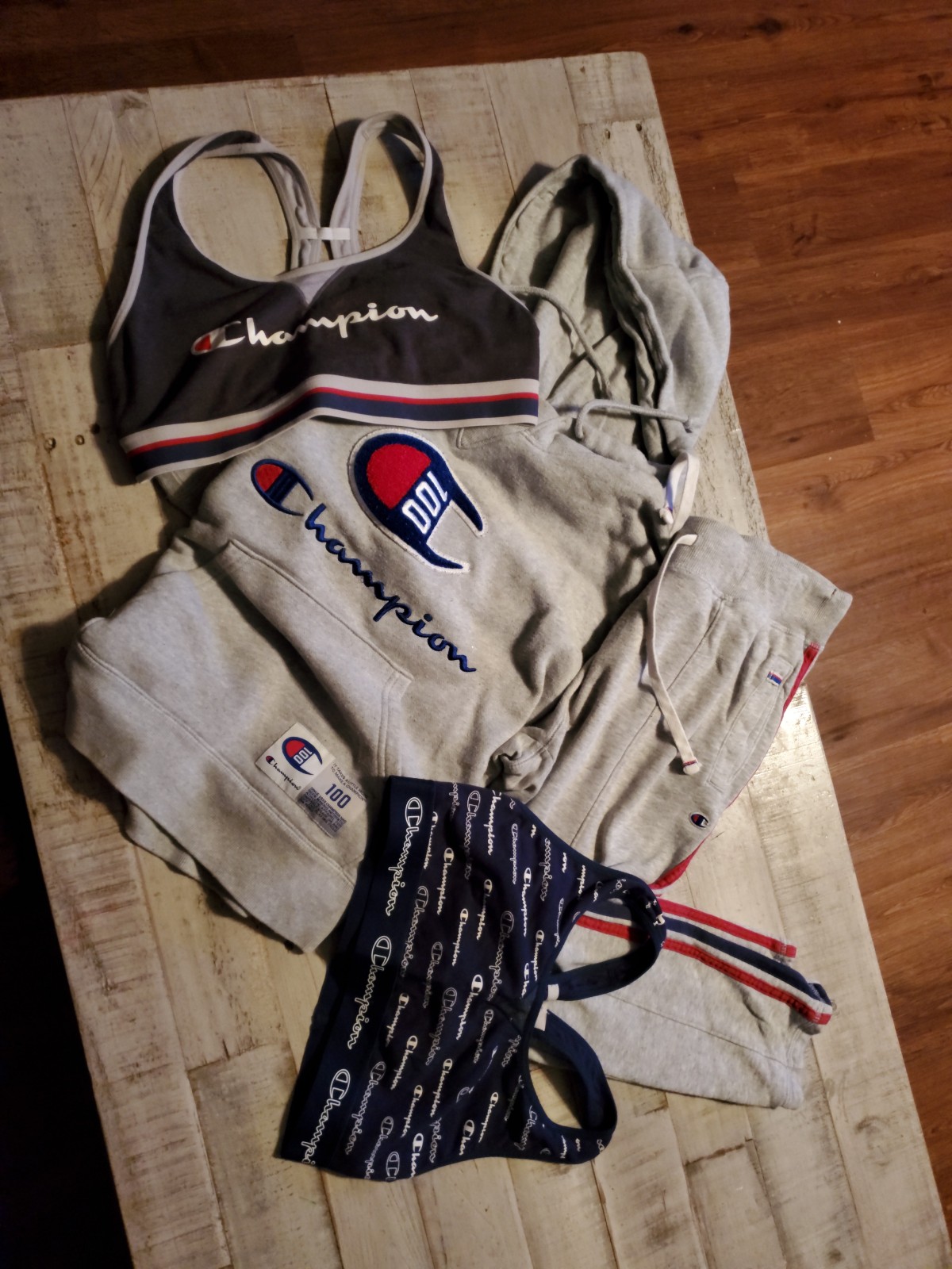 champion joggers set
