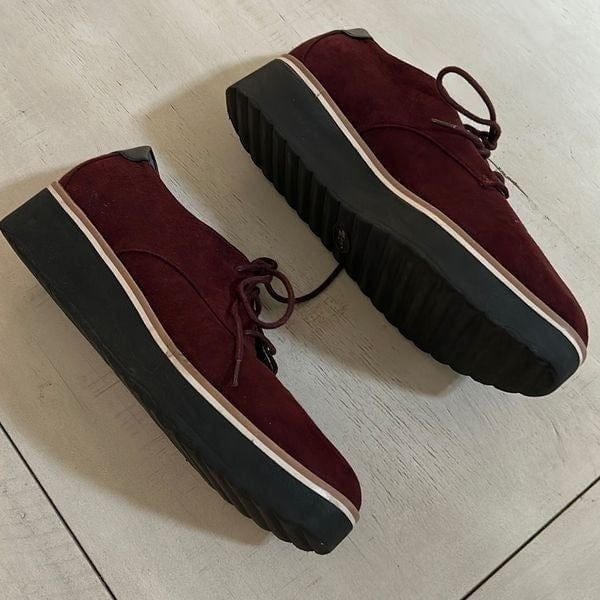 Dr Scholls Burgundy Comfort Slip on Shoes