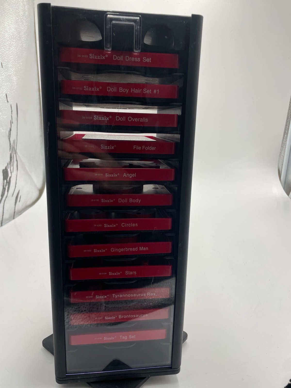 SIZZIX Rotating Tower with 12 Dies