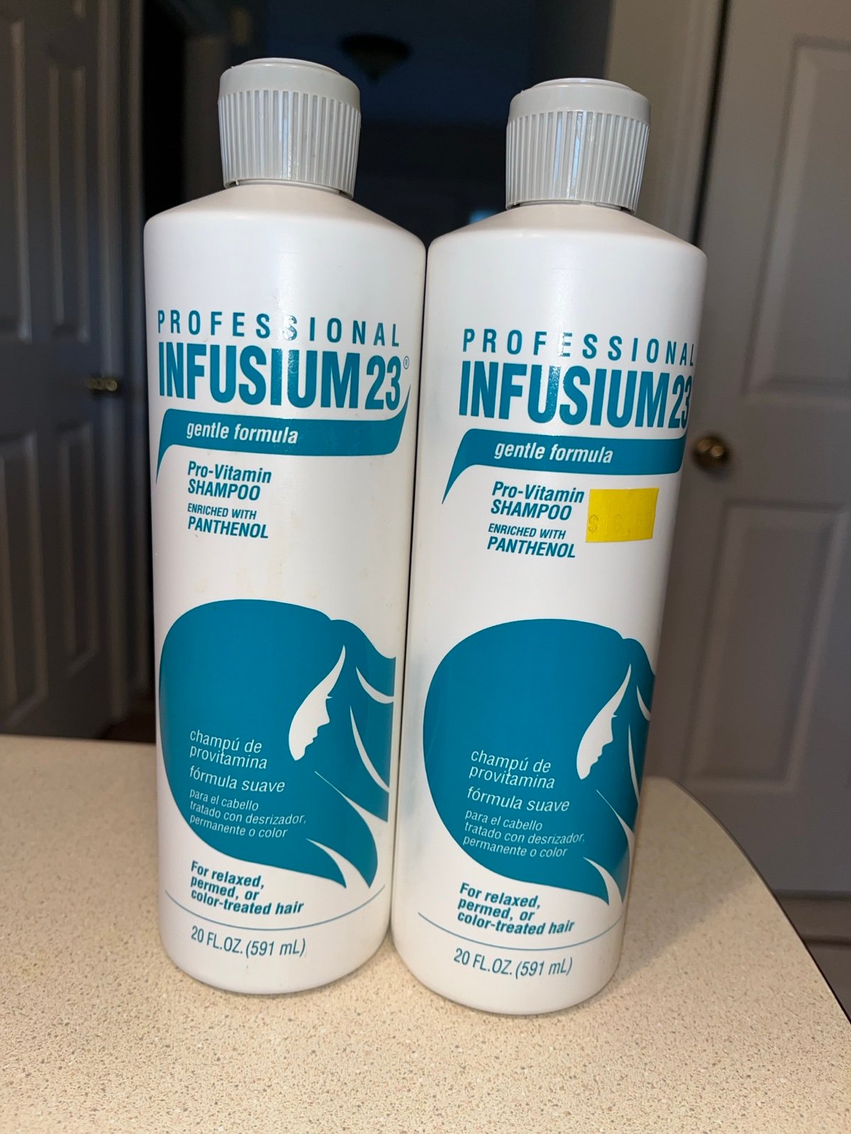 Professional Infusium 24 Pro Vitamin Shampoo Colored/ Permed Moisturizing 20 oz