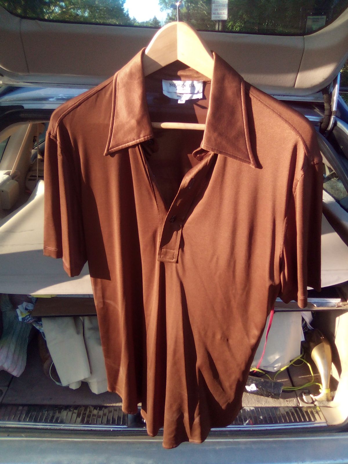 Yves Saint Laurent Rust color Men's Shir