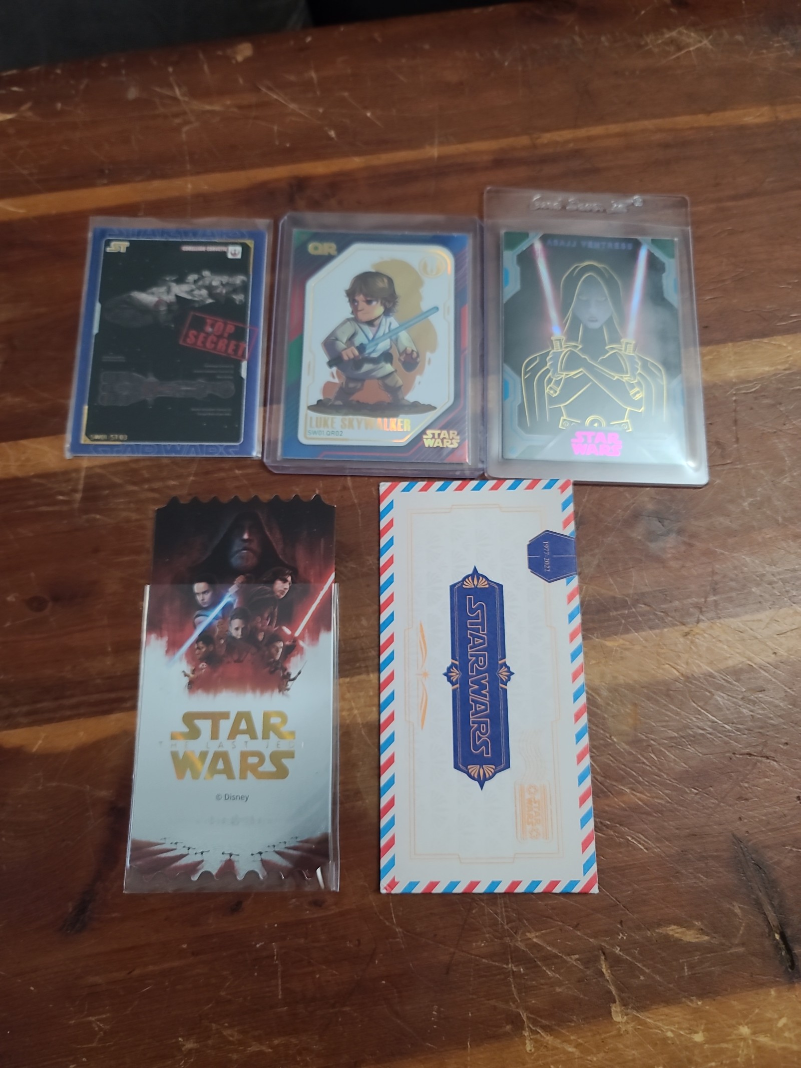 Star wars card lot