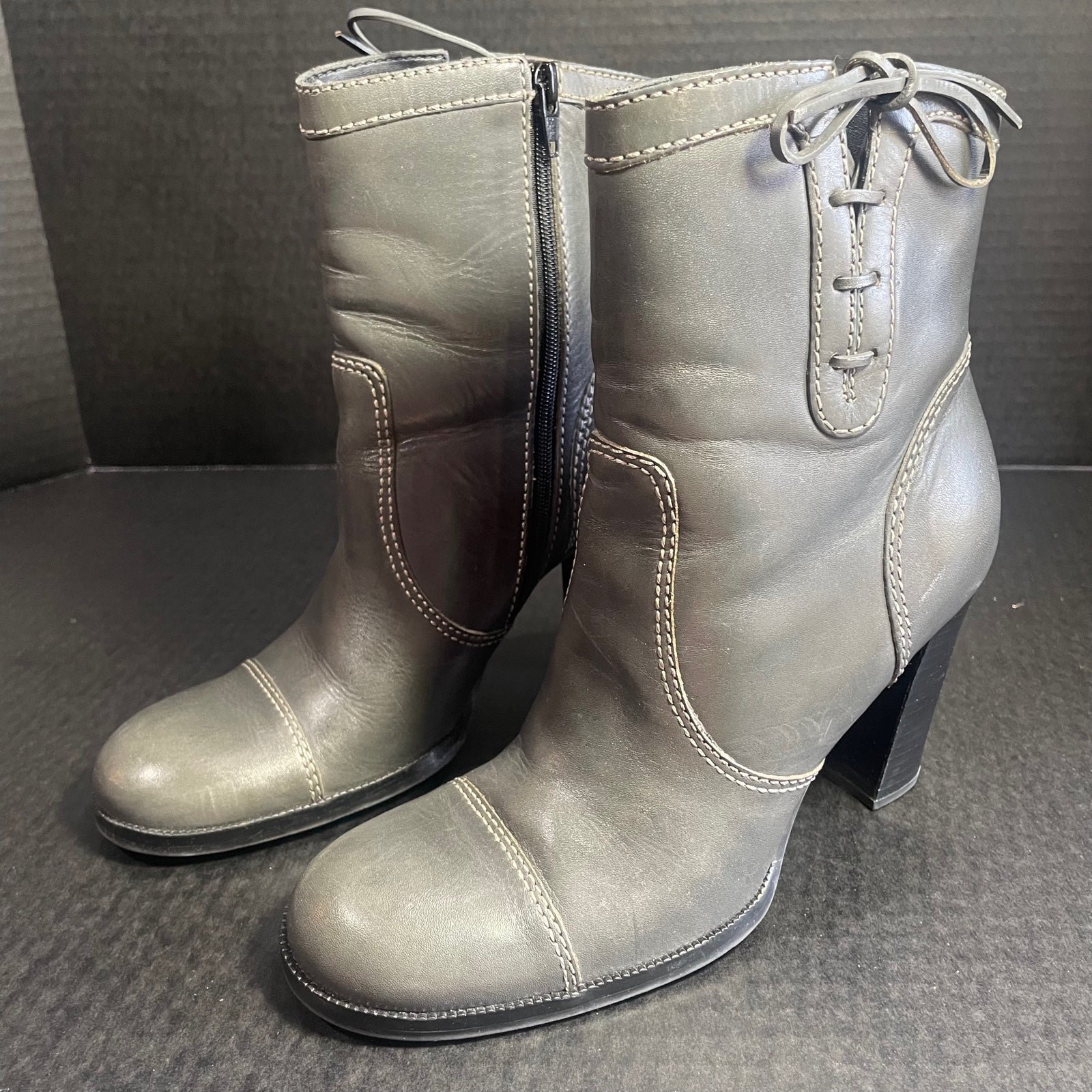 Nine West Bow Detail Boots Mercari