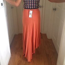 NWOT - Kenneth Cole Coral Skirt
