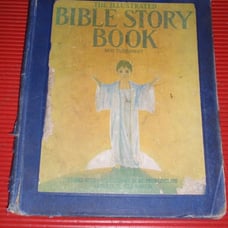ANTIQUE LARGE RELIGIOUS BOOK 1925