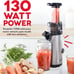 DASH Deluxe Compact Masticating Slow Juicer, Easy to Clean ((100.00 VALUE)))