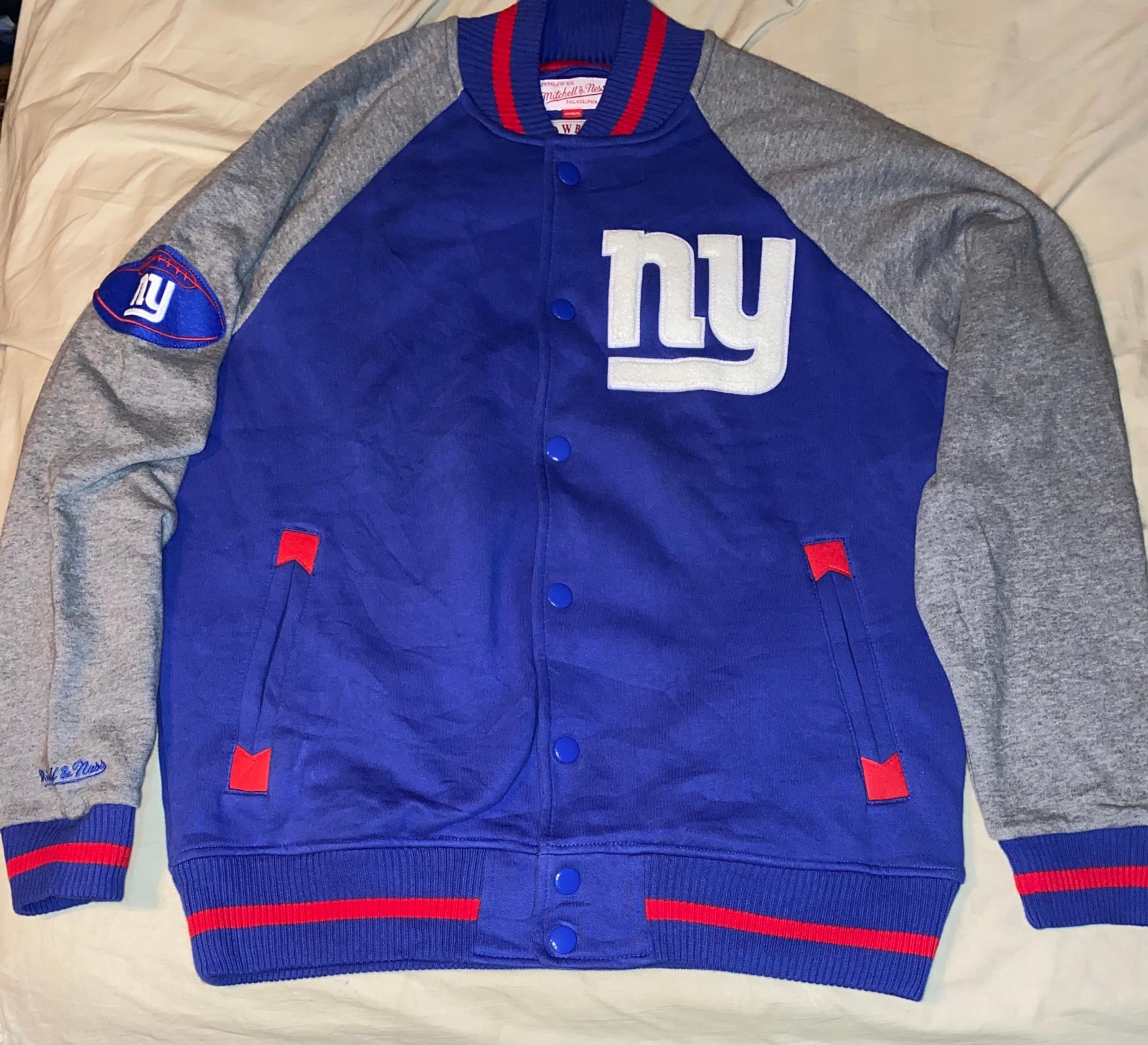 Mitchell Ness New York Giants Jacket Men’s Sz L