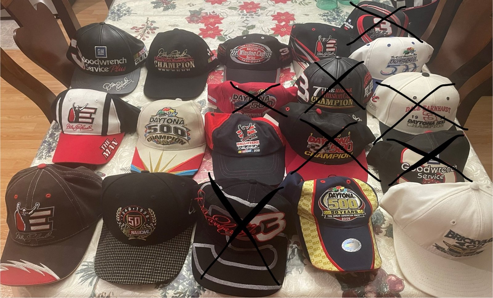 Vintage Dale Earnhardt Hats