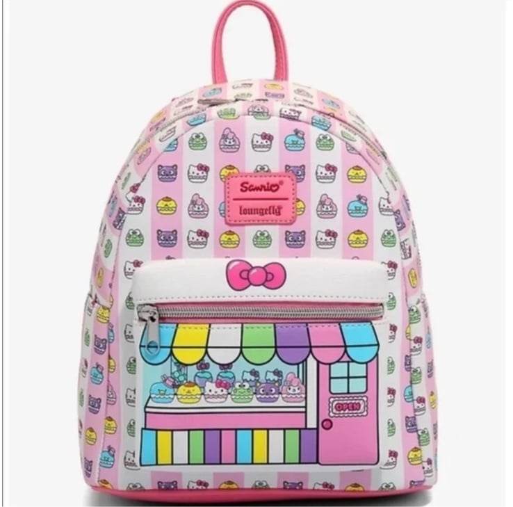 Loungefly Sanrio Hello Kitty Macaron Mini Backpack