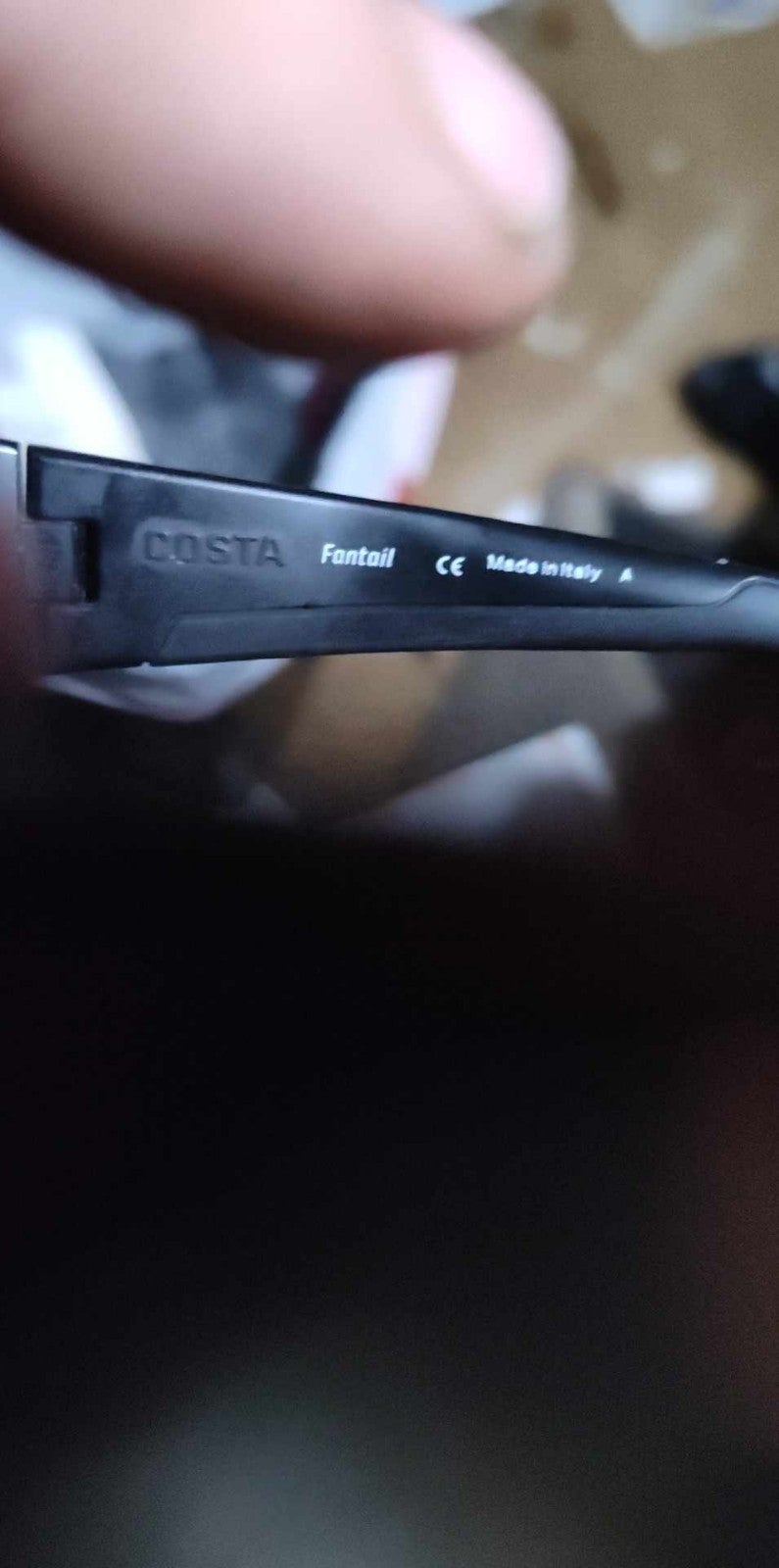Costa tailfin blackout blue polarized sunglasses