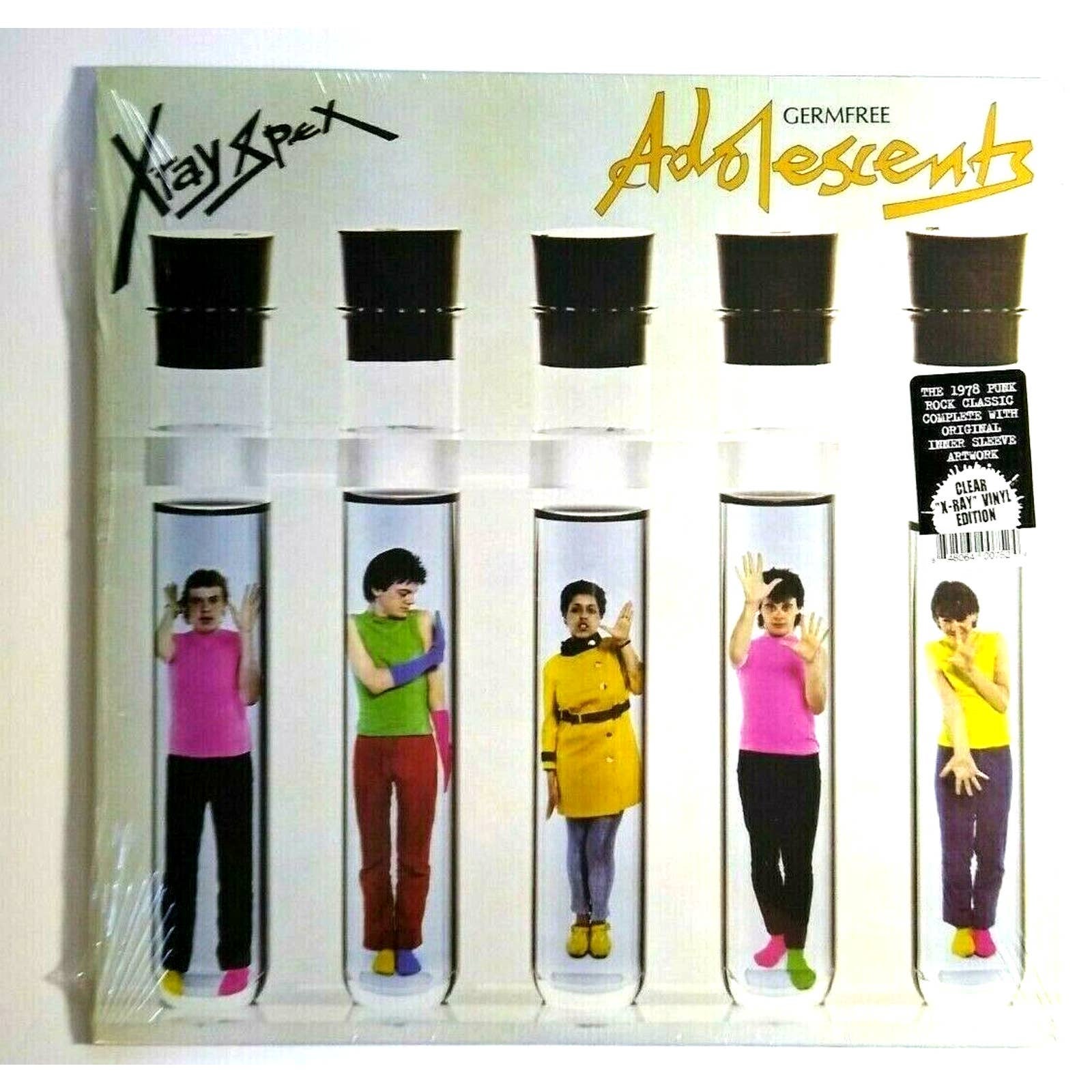 X-Ray outlets Spex Germfree Adolescents Vinyl LP Record Album New Hype Clear Punk Rock
