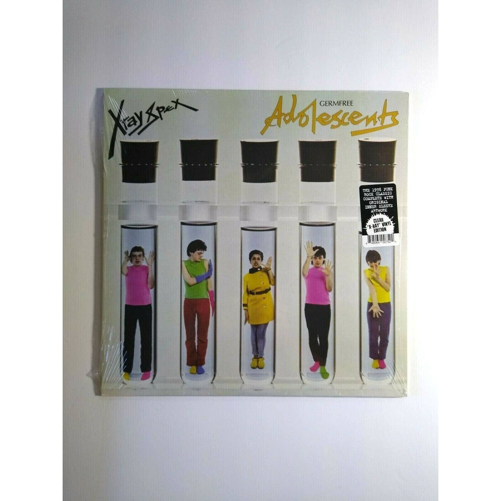 X-Ray outlets Spex Germfree Adolescents Vinyl LP Record Album New Hype Clear Punk Rock
