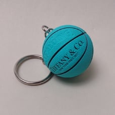 Tiffany & Co. Blue Basketball Keychain