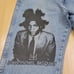 Mens custom Basquiat Jeans