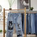 Mens custom Basquiat Jeans