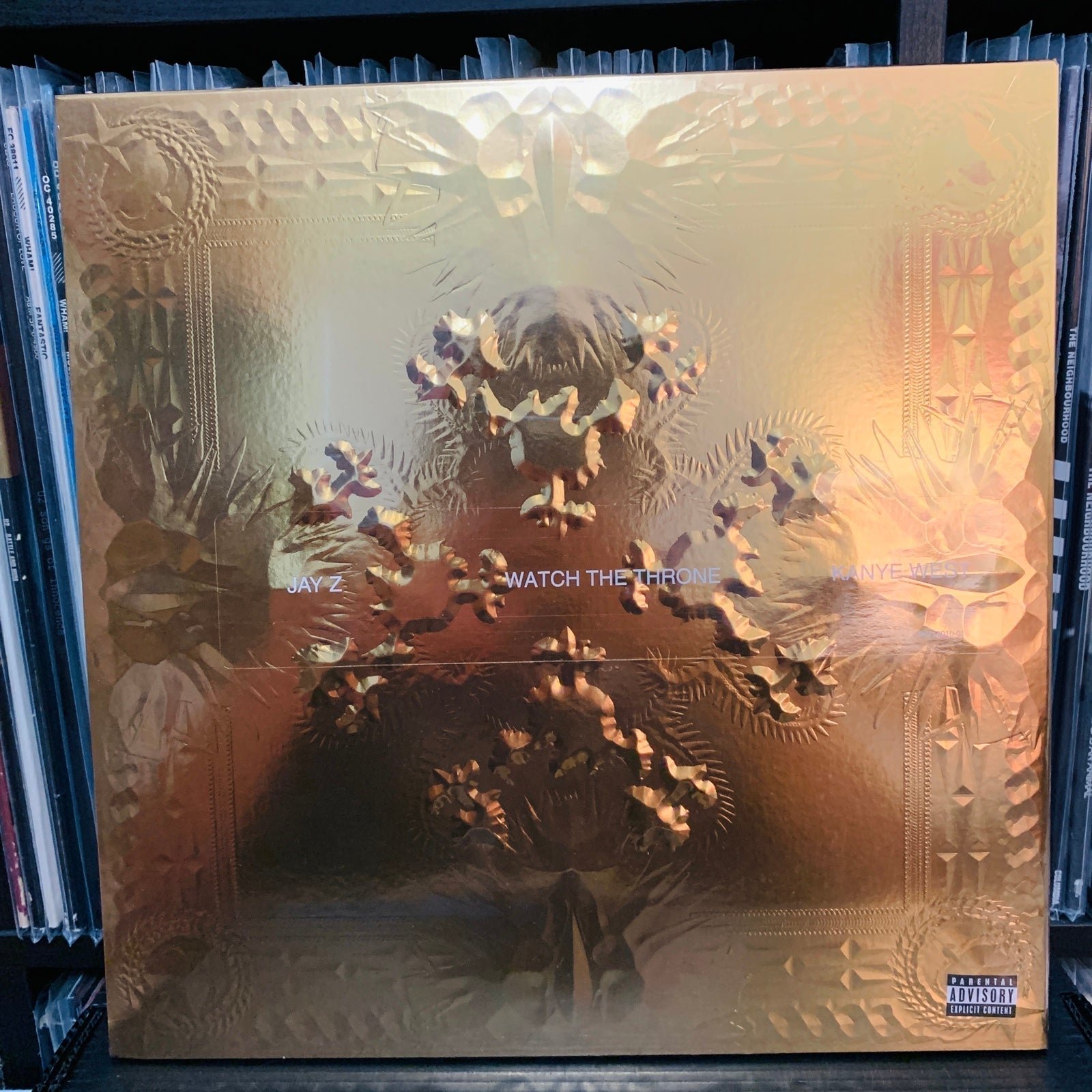 Jay-Z & Kanye West - Watch The Throne Official Picture Disc Pressing Vinyl LP