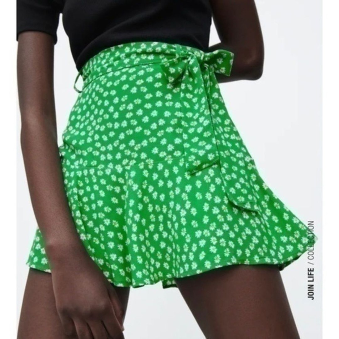 ZARA floral skort 1165/222