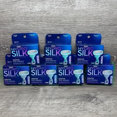 7 Packs Schick Hydro Silk Expert Care Sensitive Razor Cartridges 4 Cnt Each = 28