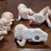 Porcelain Bisque Kewpie Baby Collectible Gift Set Of 10