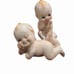 Porcelain Bisque Kewpie Baby Collectible Gift Set Of 10