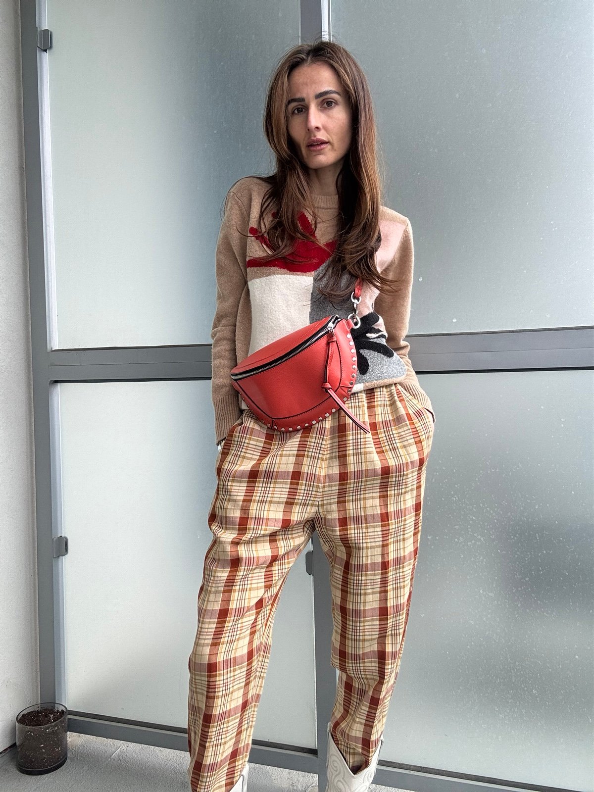 Acne Studio plaid trousers