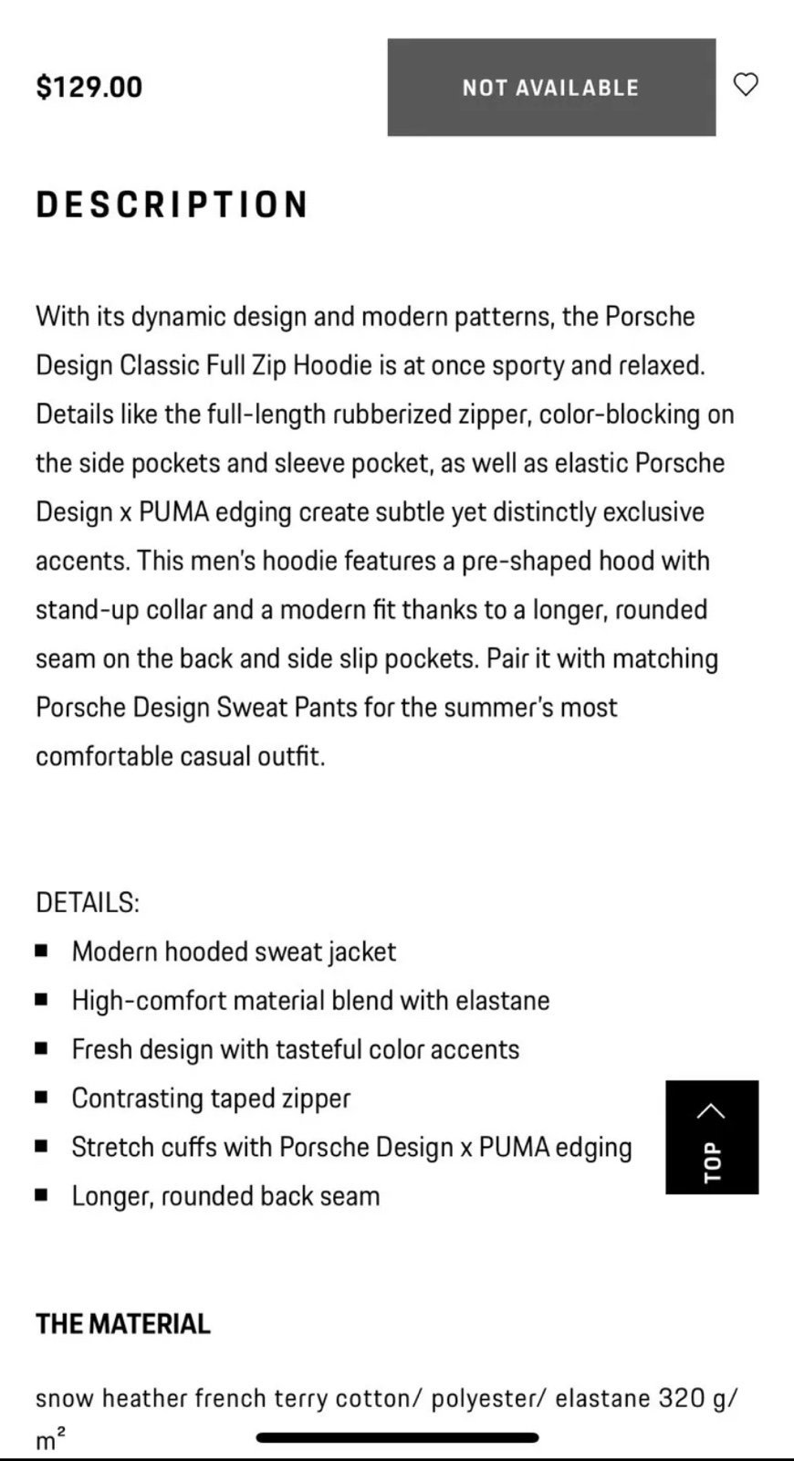 Porsche Design x Puma jacket