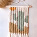 Macrame cactus wall hanging