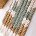 Macrame cactus wall hanging