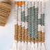 Macrame cactus wall hanging