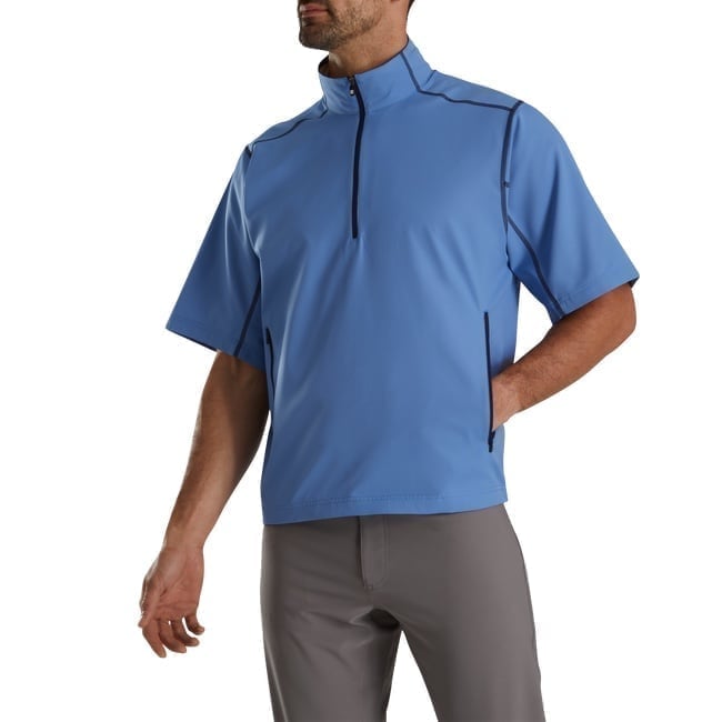 FootJoy Short Sleeve Sport Windshirt Indigo size Medium NWT