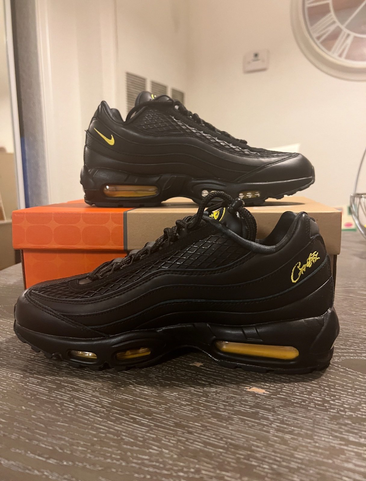 Nike Corteiz x Air Max 95 SP Honey Blacks Size US10