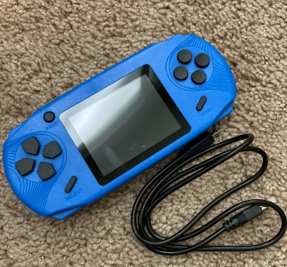 16 Bit Handheld Games for Kids Adults 3.0'' Large Screen Preloaded 100 HD