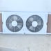 Dual Twin Window Fan w/ Extensions On Each Side, 3 Speed