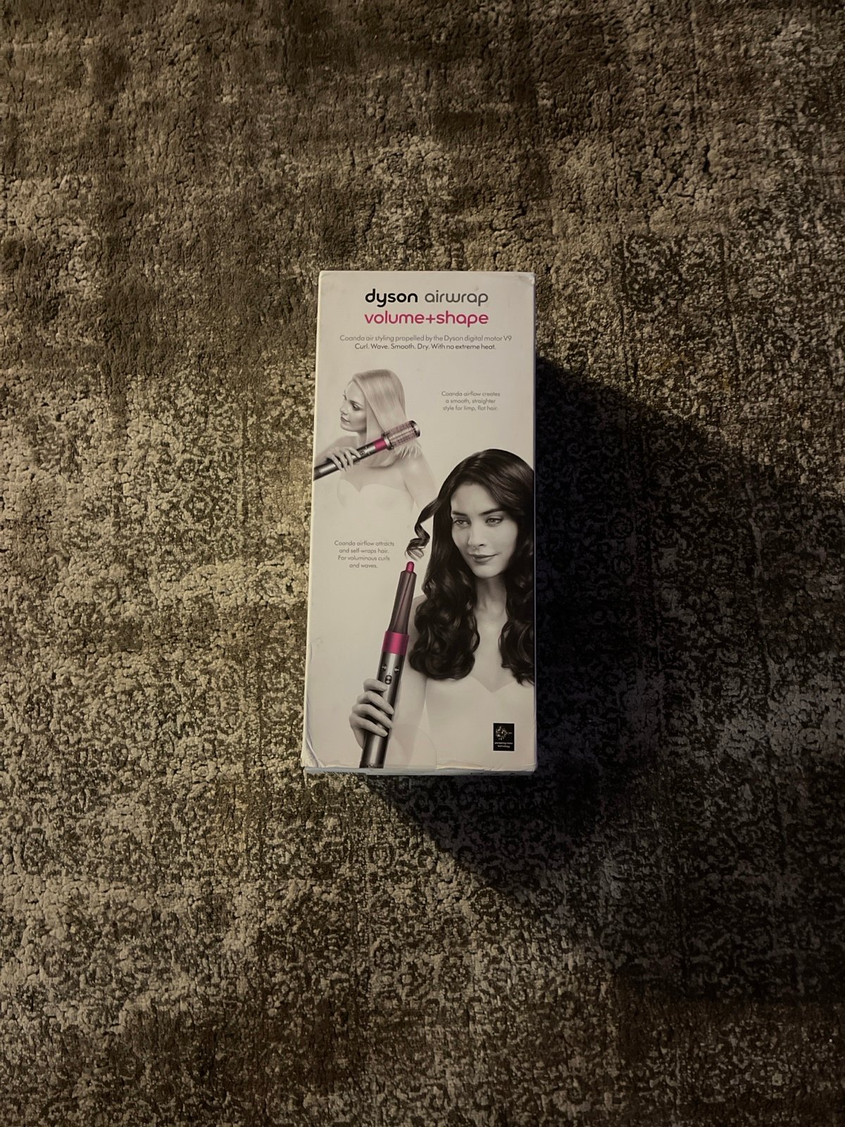 Dyson Airwrap Style + Shape Curl Wave Smooth Dry New in Box Iron Fuchsia Pink