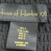 house of harlow 1960 black sequins halter top smocked back size L