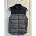 Rock & Republic Mens Puffer Vest Sleeveless Black Size S Biker Skater Gothic
