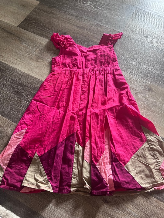 Tea Collection Jogakbo Dress sz 3 Girls Toddler Dress
