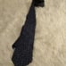 EMPORIO ARMANI Tie, Navy Blue, Geometric Pattern