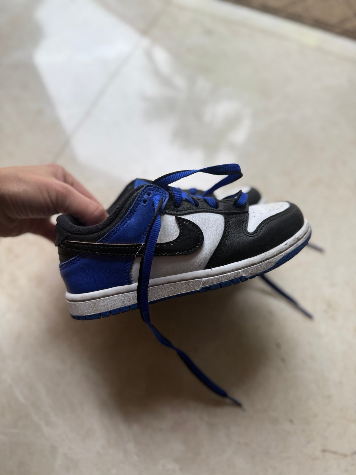 Nike low dunk kids size 13C