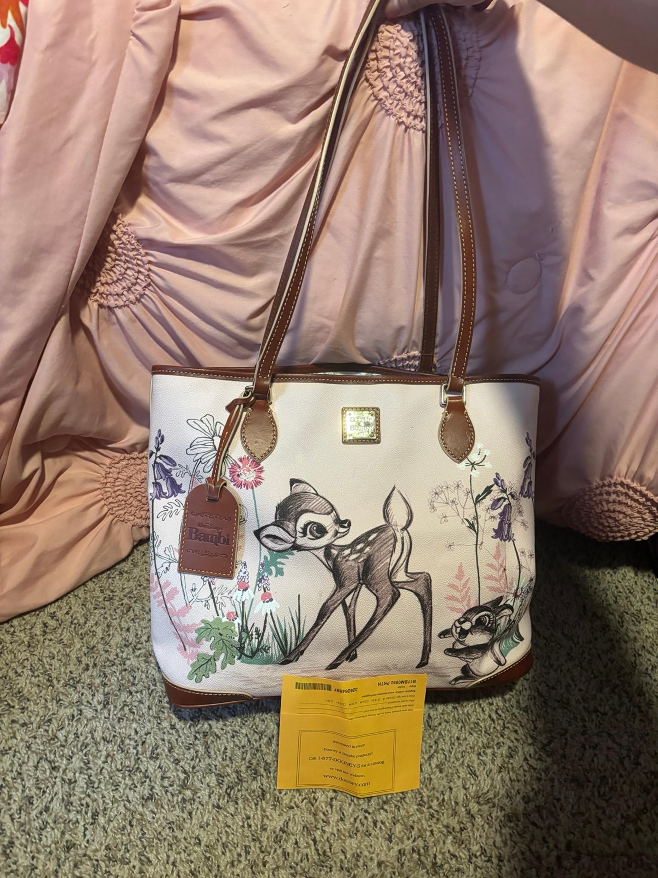 Disney Dooney and Bourke Bambi Tote Bag