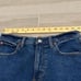 Abercrombie & Fitch The 90s Relaxed Cutoff Short High Rise in Medium Dark Denim