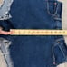 Abercrombie & Fitch The 90s Relaxed Cutoff Short High Rise in Medium Dark Denim