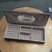 Godinger 1992 Antique Silver Plated Jewelry Box with Floral Design