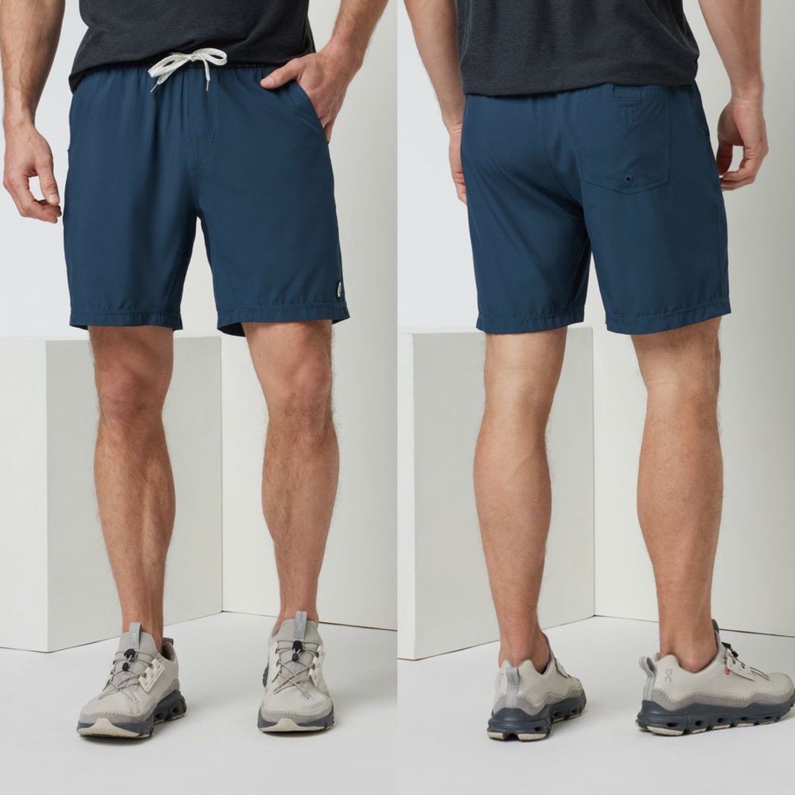 Vuori Kore Unlined Short Sz S/7.5” In Indigo