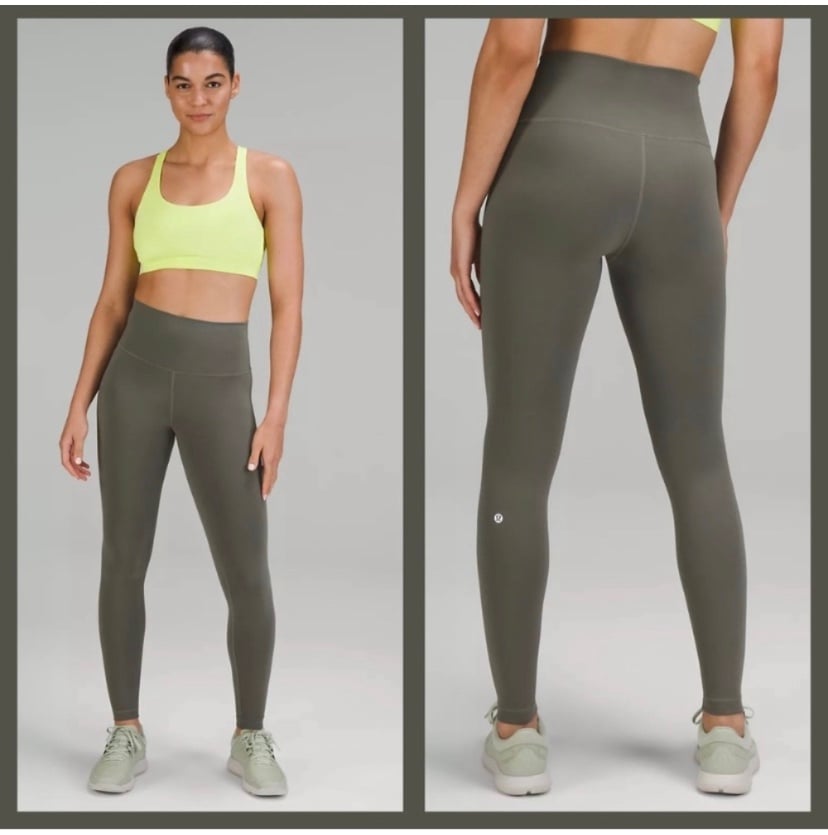 NWT Lululemon Swift Speed High Rise Tight 28” in Grey Sage, size 4